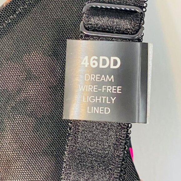 Torrid Dream Everyday Wire Free Lightly Lined Cupid Floral Bra 46DD NWT NEW - Picture 4 of 8